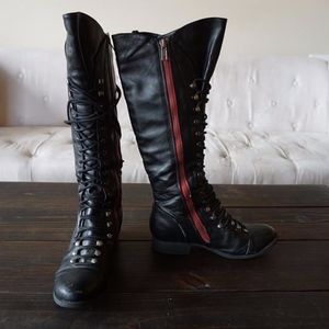 Black Military Boots